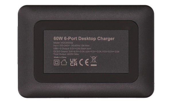 Stazione di ricarica USB multi-porta 10A Max