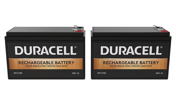 Kit batteria Duracell Dual 12V 7Ah