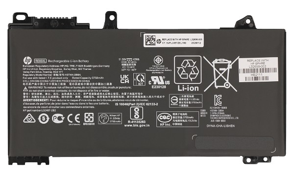 L32407-2B1 Batteria (3 Celle)