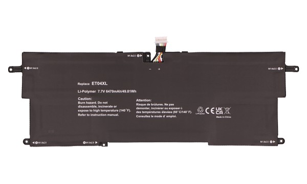 EliteBook x360 1020-G2 Batteria (4 Celle)