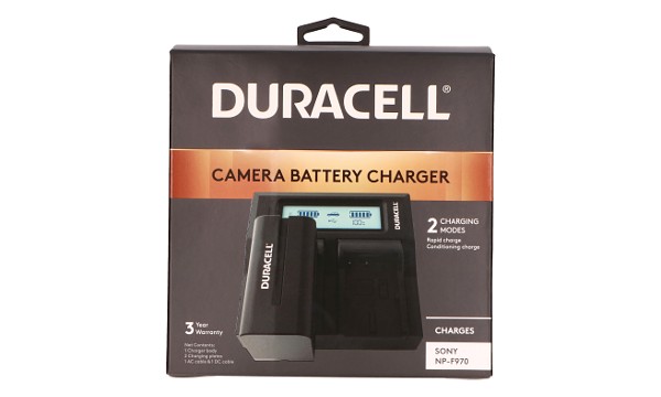 CCD-TRV120 Duracell LED Dual DSLR Battery Charger