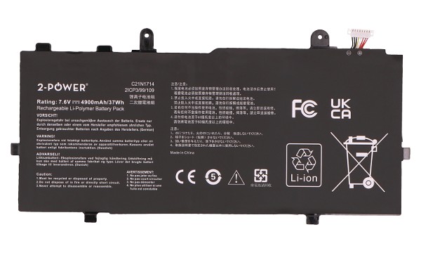 C21N1714 Batteria (2 Celle)