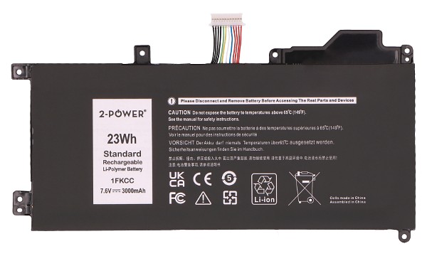 7200 2-in-1 Batteria (2 Celle)