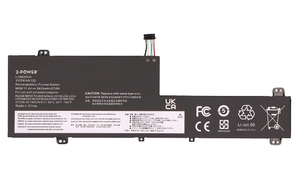 Ideapad Flex 5-14ITL05 82HS Batteria (3 Celle)