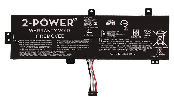 Ideapad 310-15IKB 80TV Batteria (2 Celle)