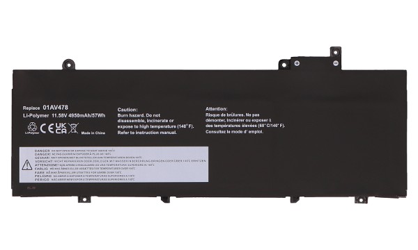 ThinkPad T480s 20L7 Batteria (3 Celle)