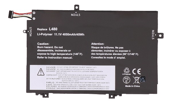 ThinkPad L14 Gen 2 20X2 Batteria (3 Celle)