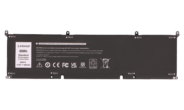 Alienware M15 R3 P87F Batteria (6 Celle)