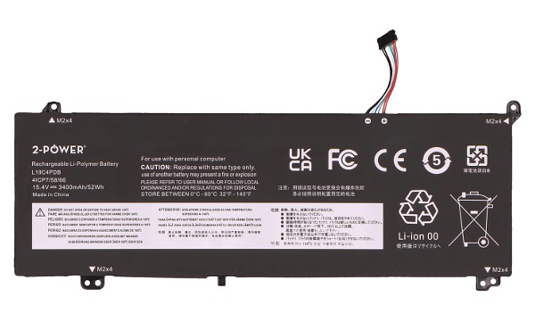 L20M4PDB Batteria (4 Celle)