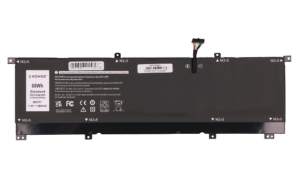 XPS 15 9575 2-in-1 Batteria (6 Celle)