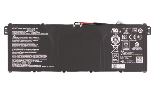 TravelMate TMP215-53G Batteria (3 Celle)