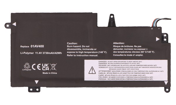 ThinkPad S2 Gen 2 Batteria (3 Celle)