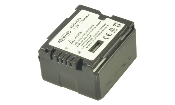 HDC -SD5EG-K Batteria (2 Celle)