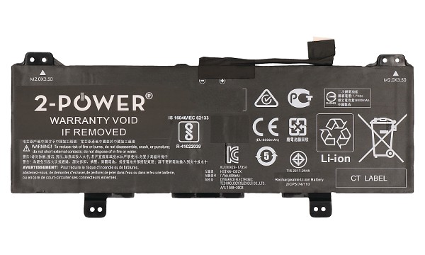 HSTNN-IB8W Batteria (2 Celle)