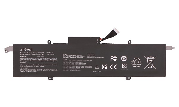 ROG Zephyrus G14 GA401QH Batteria (4 Celle)