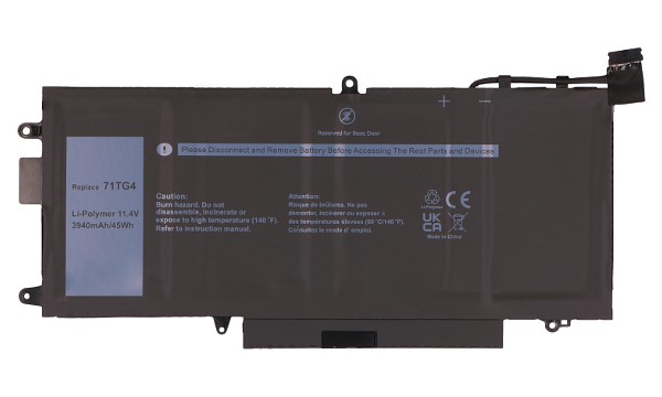 Latitude 7389 Batteria (3 Celle)