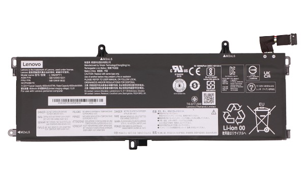 ThinkPad T15 Gen 1 20S6 Batteria (3 Celle)