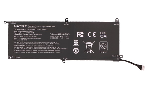 HSTNN-IB6E Batteria (2 Celle)