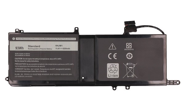 Alienware 15 R4 Batteria (6 Celle)