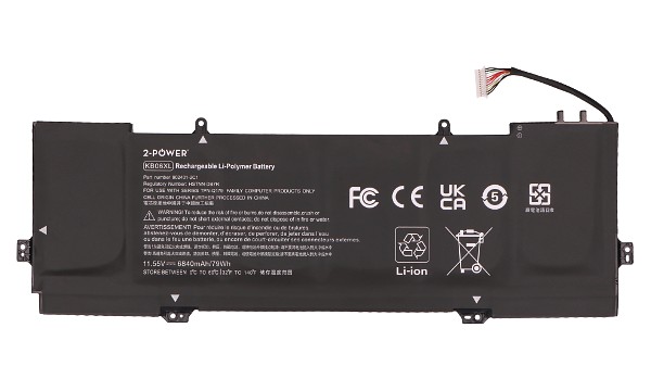 Spectre X360 15-BL001NV Batteria (6 Celle)