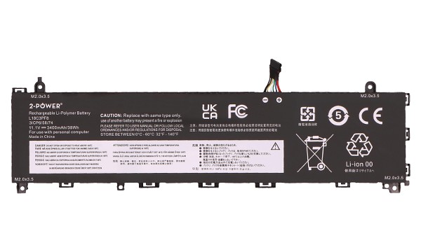 L18C3PF8 Batteria (3 Celle)