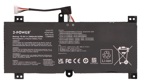 GL504GS Batteria (4 Celle)