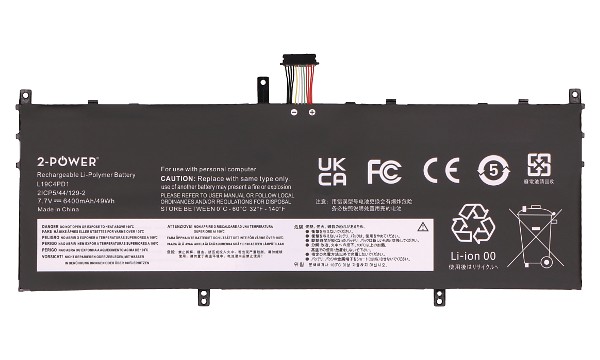 Yoga C640-13IML LTE 81XL Batteria (4 Celle)