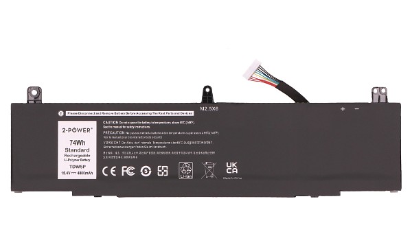 Alienware 13 R3 Batteria (4 Celle)